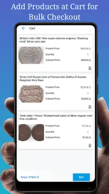 Coinbazzar - Buy Numismatic Ol android App screenshot 8